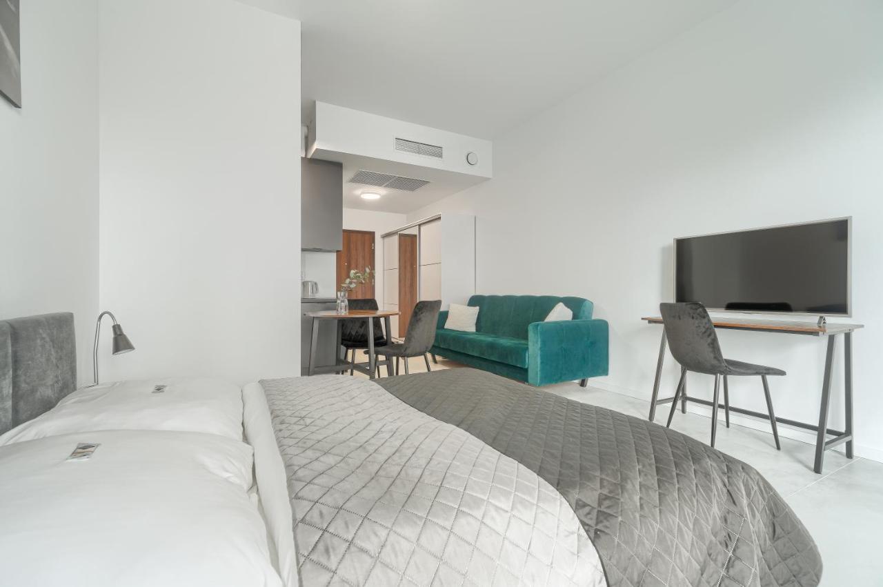 Apartament Hanza Tower III - Unique Apartments シュチェチン エクステリア 写真